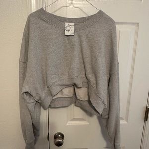 Cropped Aerie sweatshirt